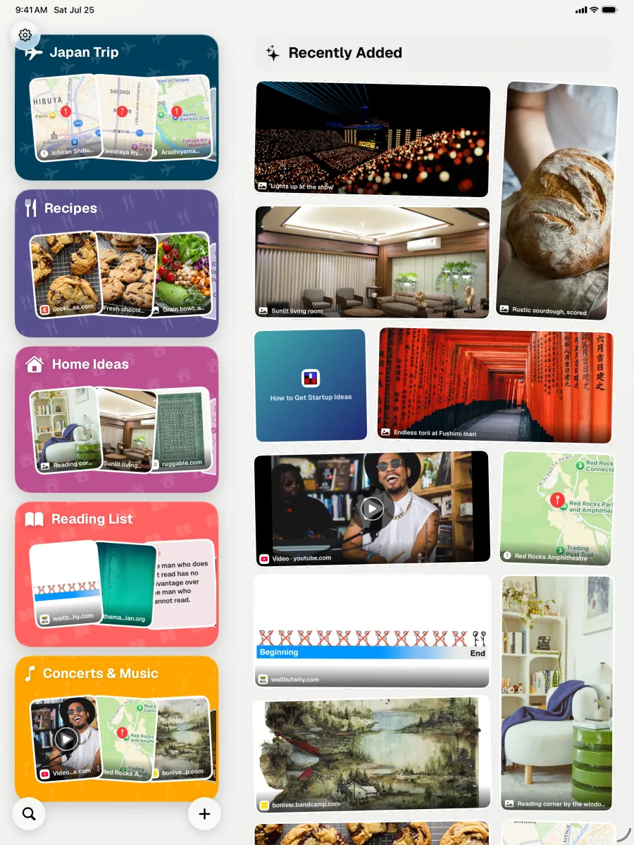 ToMe on iPad